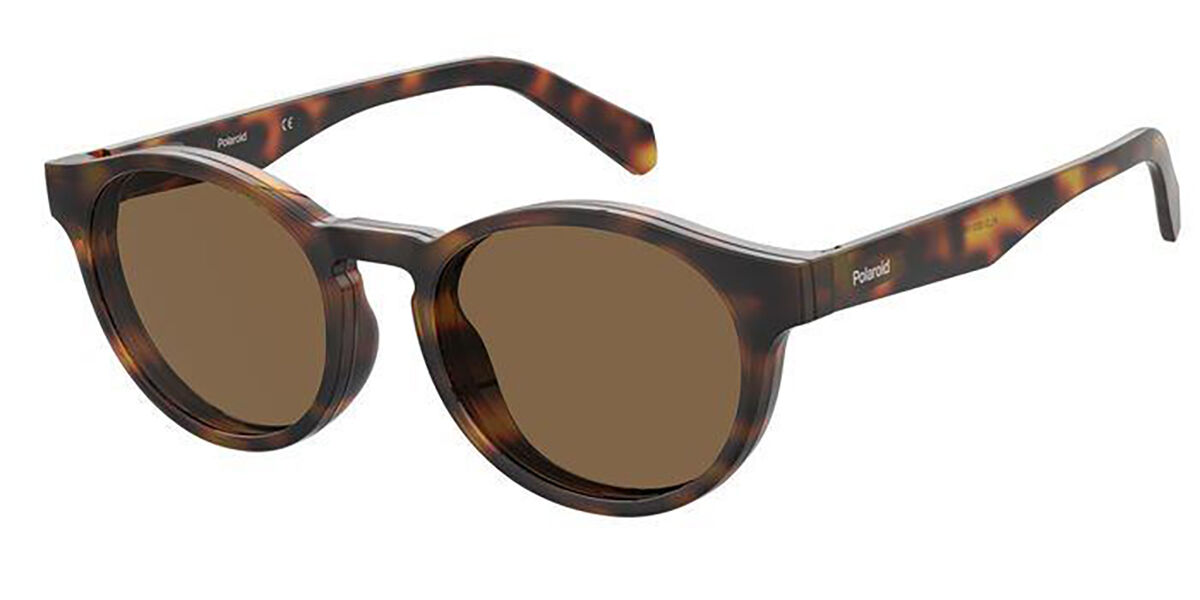 Polaroid PLD 0031/R/C Readers with Clip-On 086/HE, Tortoiseshell frame