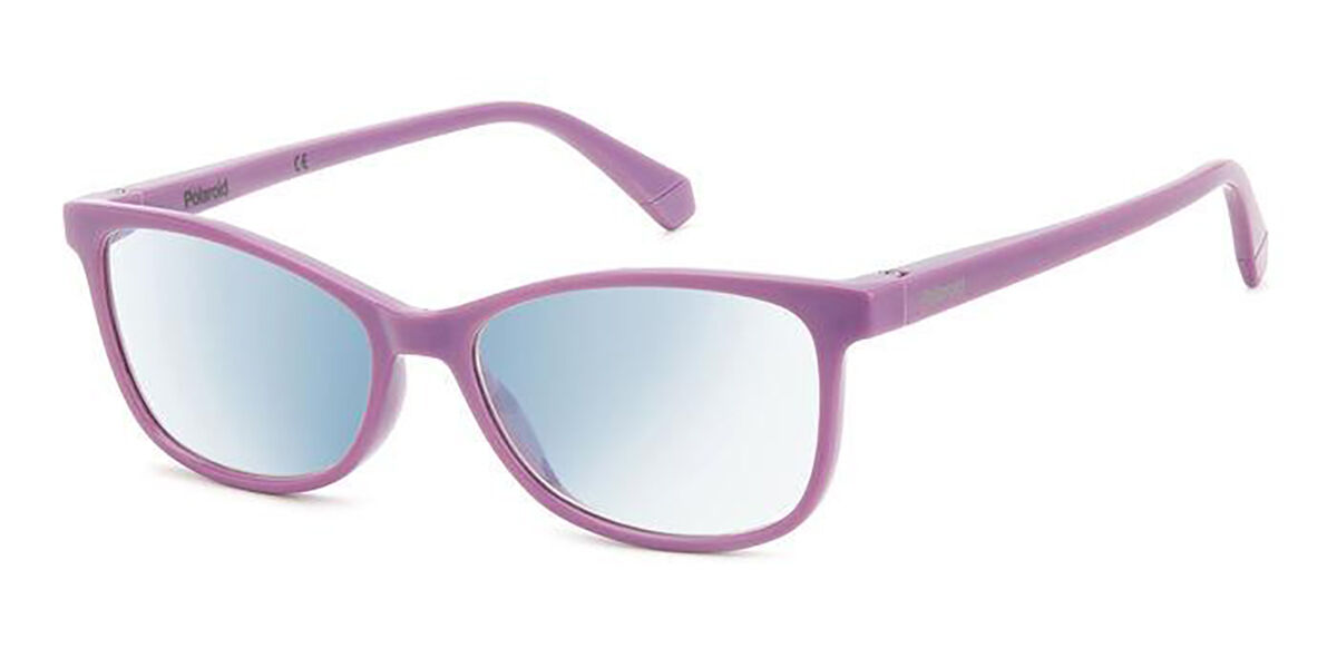Polaroid PLD 0032/R/BB Readers 789/G6 Blue-Light Block, Purple frame