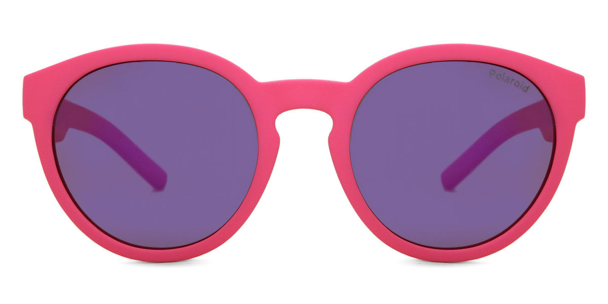 Polaroid PLD 8019/S Kids Polarized CYQ/AI, Pink frame, Red lenses