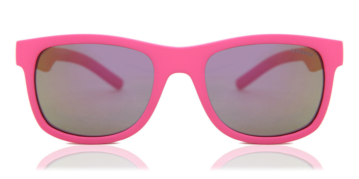 Polaroid PLD 8020/S Kids Polarized CYQ/AI, Pink frame, Red lenses