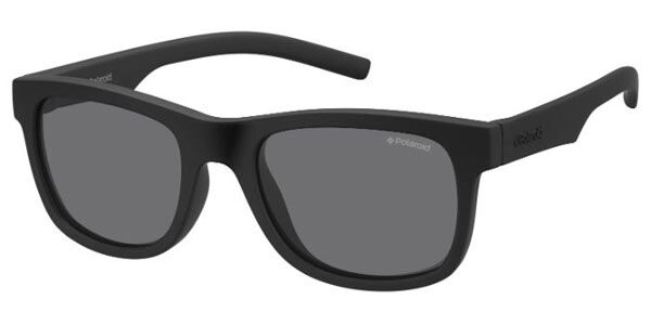 Polaroid PLD 8020/S Kids Polarized YYV/Y2, Black frame, Grey lenses
