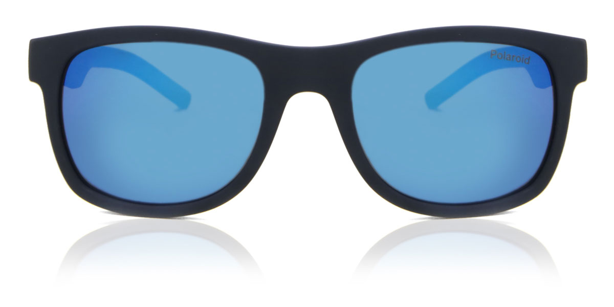 Polaroid PLD 8020/S Kids Polarized CIW/JY, Purple frame, Blue lenses