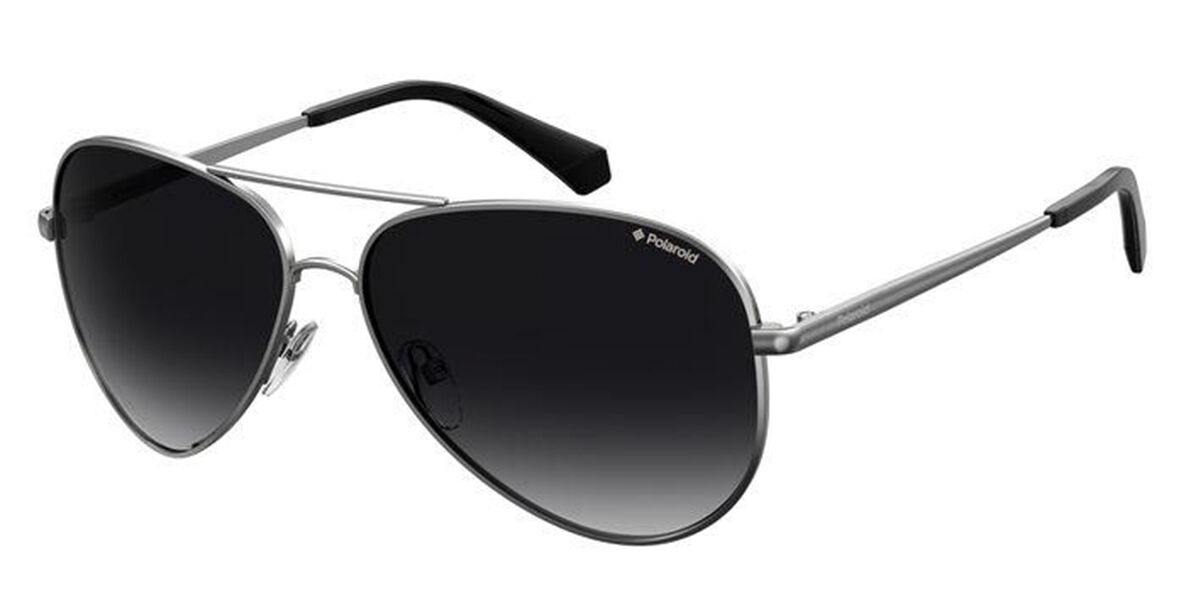 Polaroid PLD 6012/N/NEW 6LB/WJ, Silver frame, Gradient Grey lenses