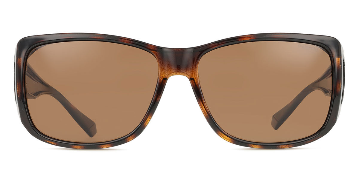 Polaroid PLD 9016/S 086/HE, Tortoiseshell frame, Brown lenses