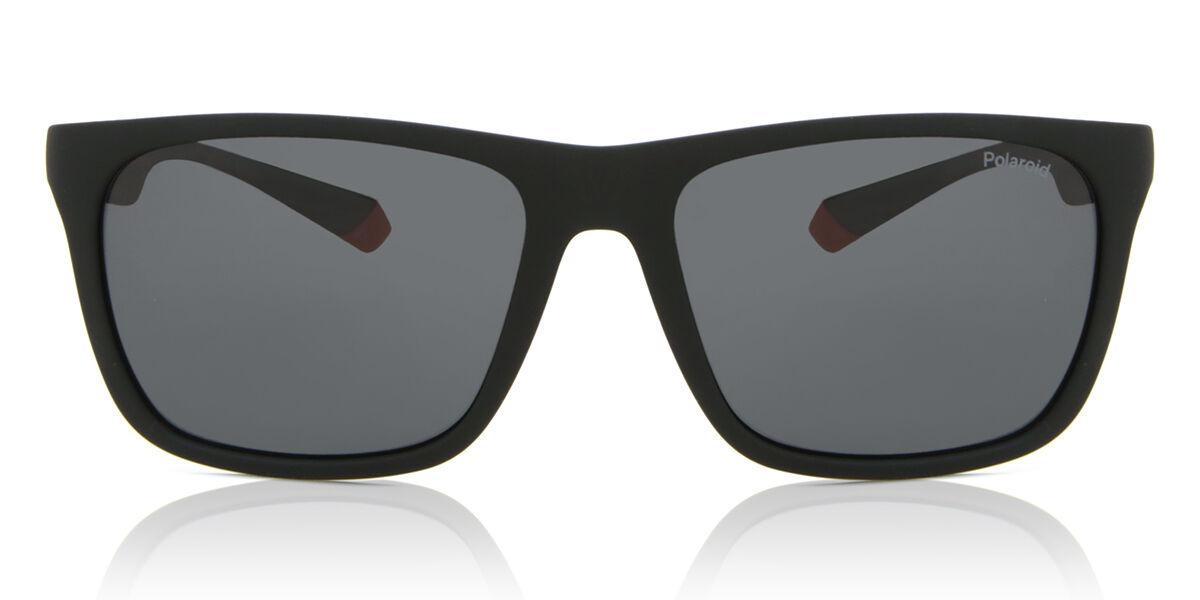 Polaroid PLD 2141/S Polarized BLX/M9, Black frame, Dark Grey lenses