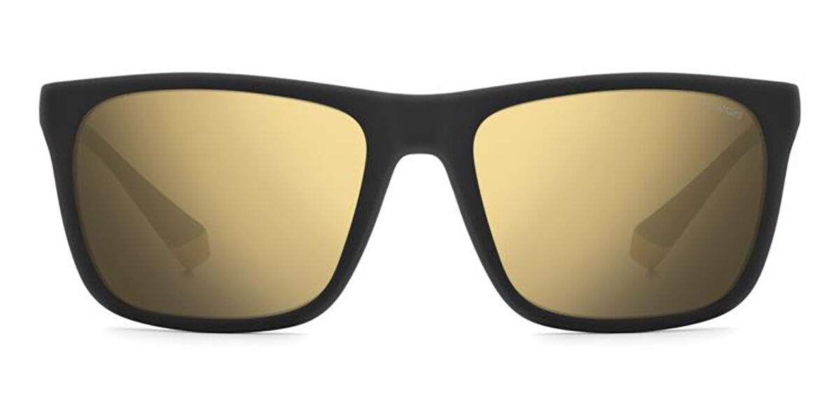 Polaroid PLD 2141/S Polarized PGC/LM, Black frame, Grey Gold Multilayer Mirror lenses