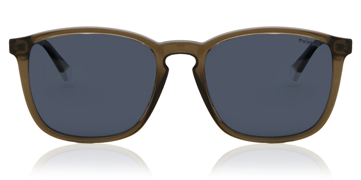 Polaroid PLD 4139/S Polarized 09Q/C3, Brown frame, Blue lenses
