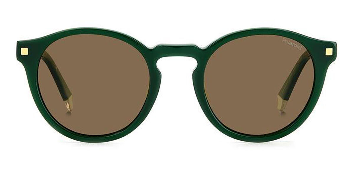Polaroid PLD 4150/S/X Polarized 1ED/SP, Green frame, Brown lenses