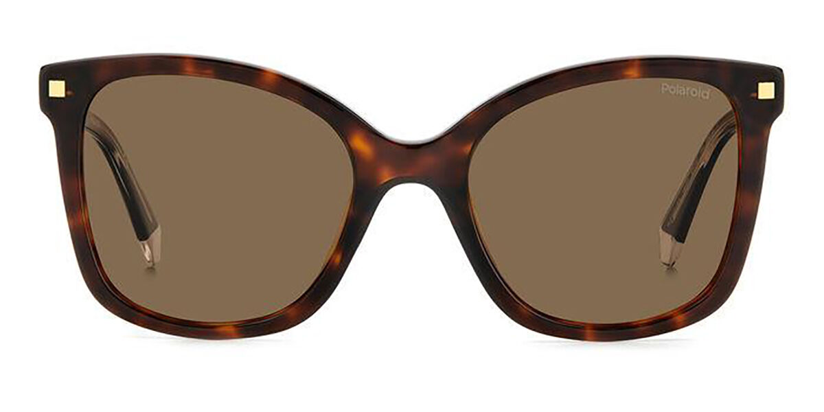 Polaroid PLD 4151/S/X Polarized 086/SP, Tortoiseshell frame, Brown lenses