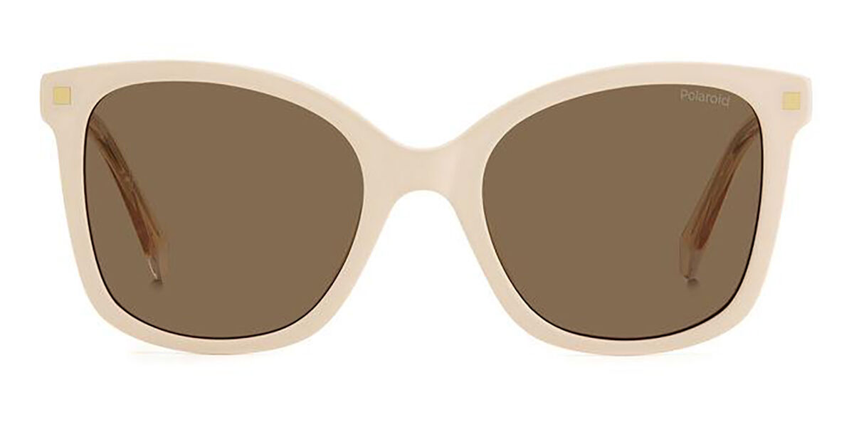 Polaroid PLD 4151/S/X Polarized SZJ/SP, White frame, Brown lenses