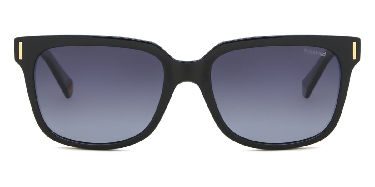Polaroid PLD 6191/S Polarized 807/WJ, Black frame, Gradient Grey lenses