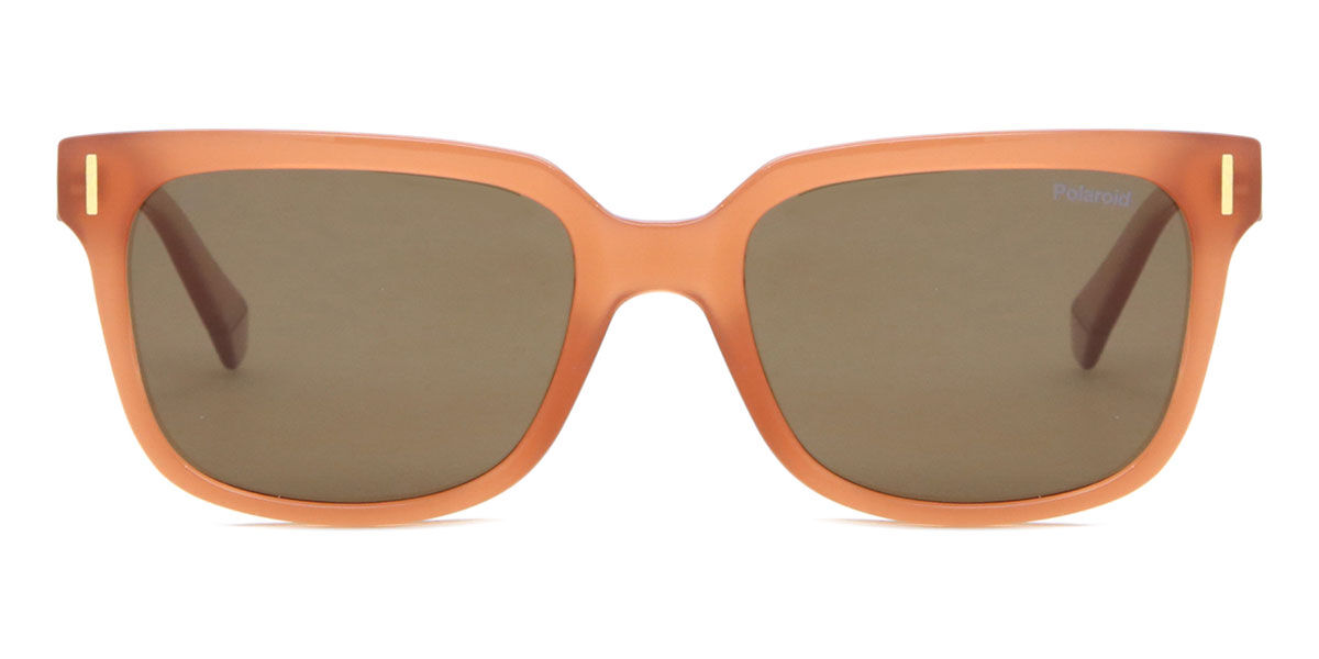Polaroid PLD 6191/S Polarized 733/SP, Orange frame, Brown lenses