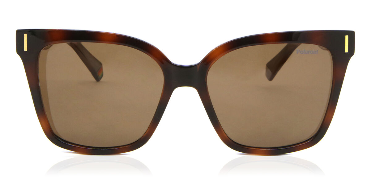Polaroid PLD 6192/S Polarized 086/SP, Tortoiseshell frame, Brown lenses