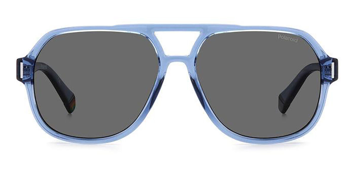 Polaroid PLD 6193/S Polarized PJP/M9, Blue frame, Grey lenses