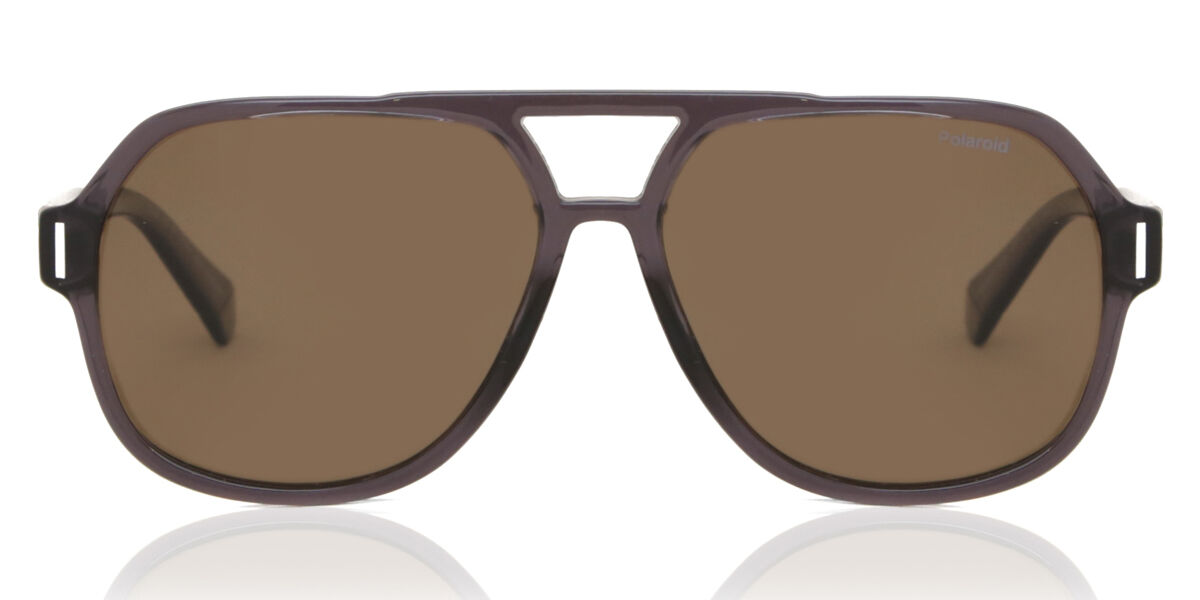 Polaroid PLD 6193/S Polarized KB7/SP, Grey frame, Brown lenses