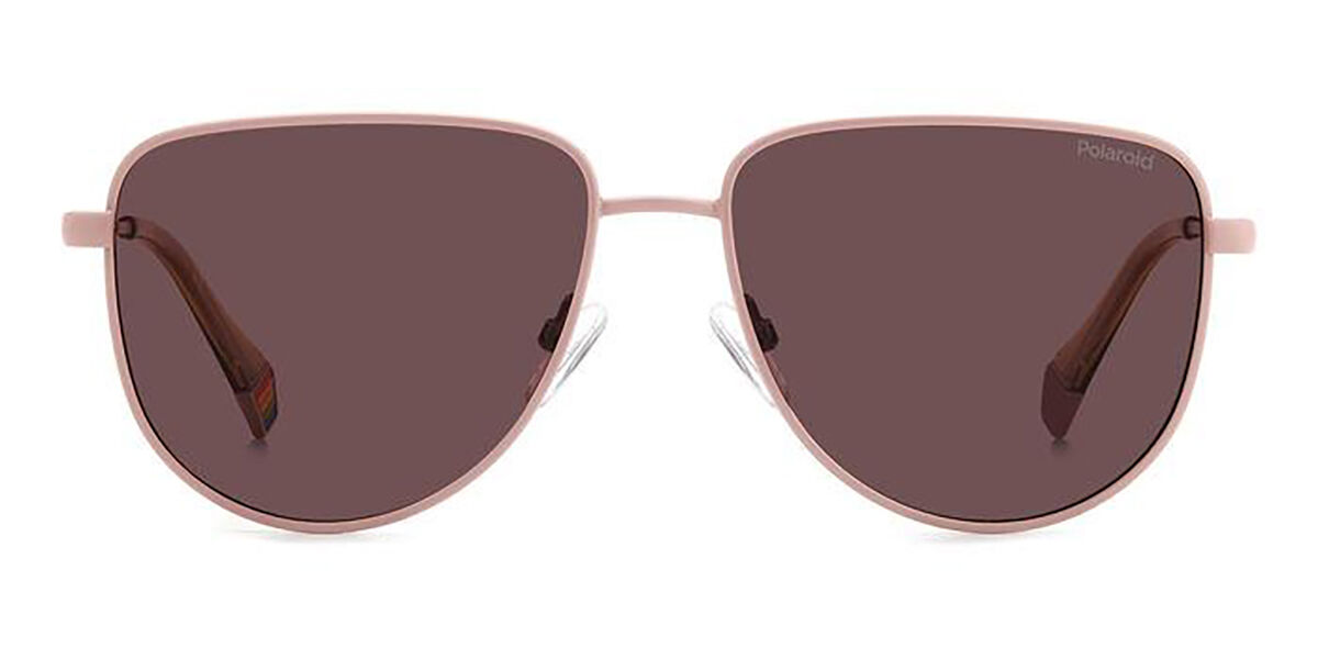 Polaroid PLD 6196/S/X Polarized 8KJ/KL, Pink frame, Red lenses