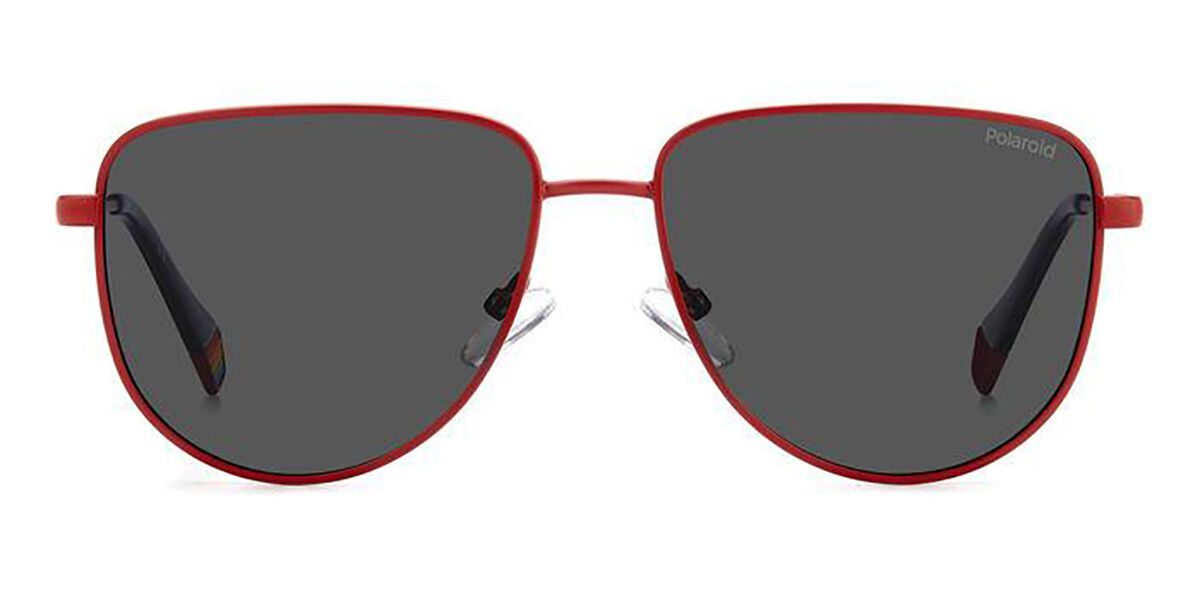 Polaroid PLD 6196/S/X Polarized 0Z3/M9, Red frame, Grey lenses