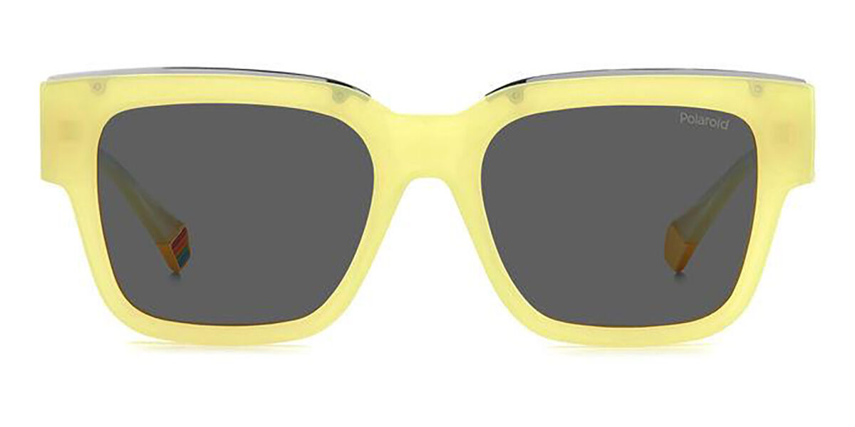 Polaroid PLD 6198/S/X Polarized 6DX/M9, Yellow frame, Grey lenses