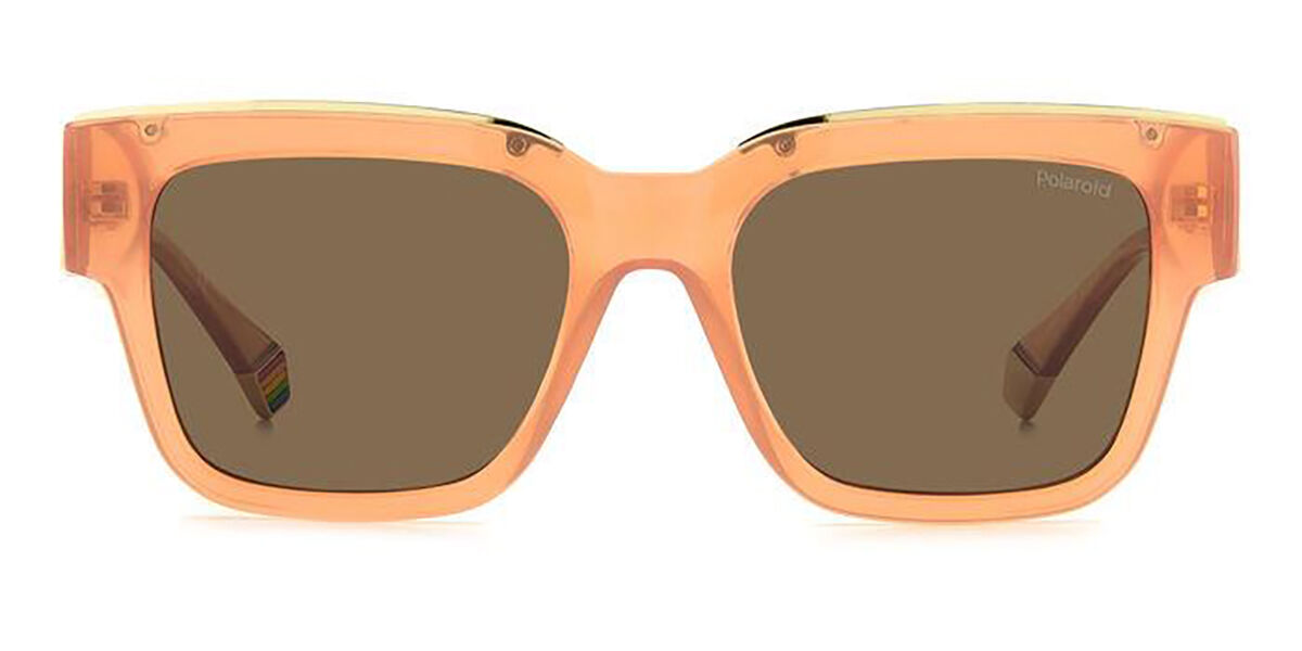 Polaroid PLD 6198/S/X Polarized 733/SP, Orange frame, Brown lenses