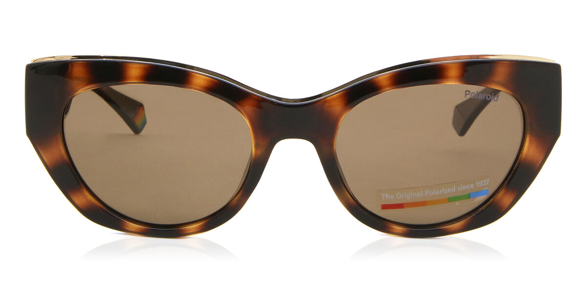 Polaroid PLD 6199/S/X Polarized 086/SP, Tortoiseshell frame, Brown lenses
