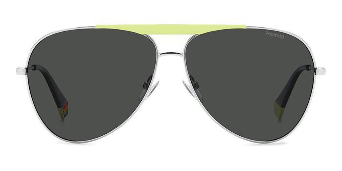 Polaroid PLD 6200/S/X Polarized KU2/M9, Silver frame, Grey lenses