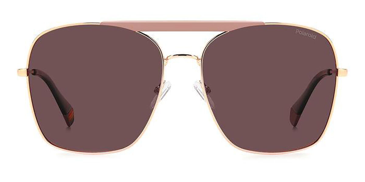 Polaroid PLD 6201/S/X Polarized 0Y8/KL, Gold frame, Brown lenses