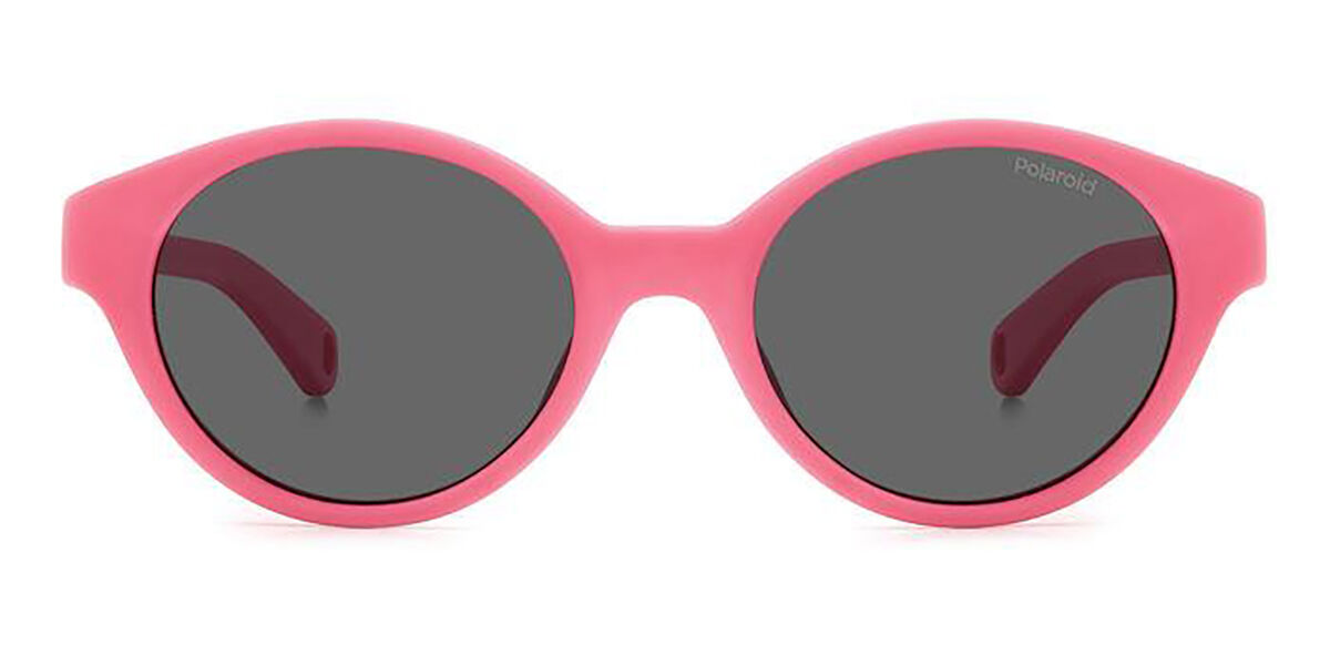 Polaroid PLD K007/S Kids Polarized MU1/M9, Pink frame, Grey lenses