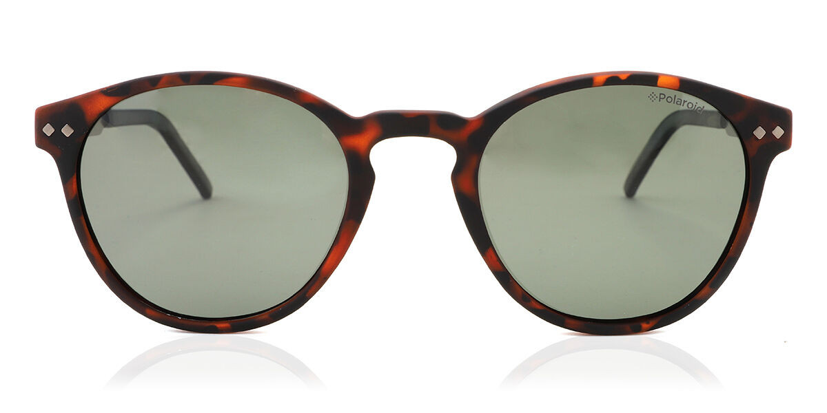 Polaroid PLD 1029/S N9P/UC, Tortoiseshell frame, Green lenses