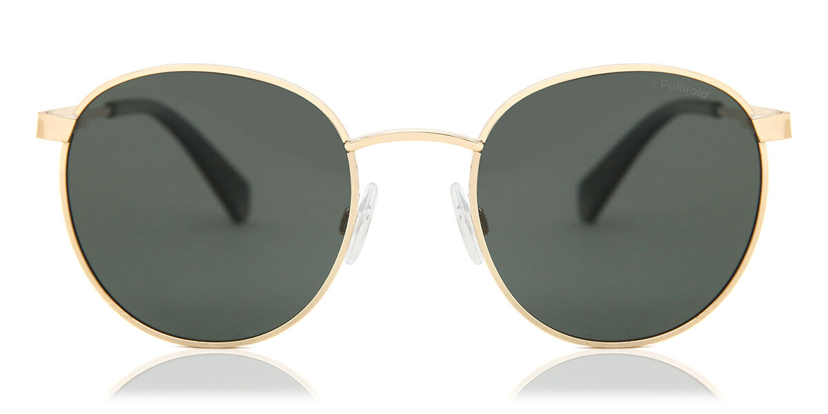 Polaroid PLD 2053/S PEF/UC, Gold frame, Green lenses