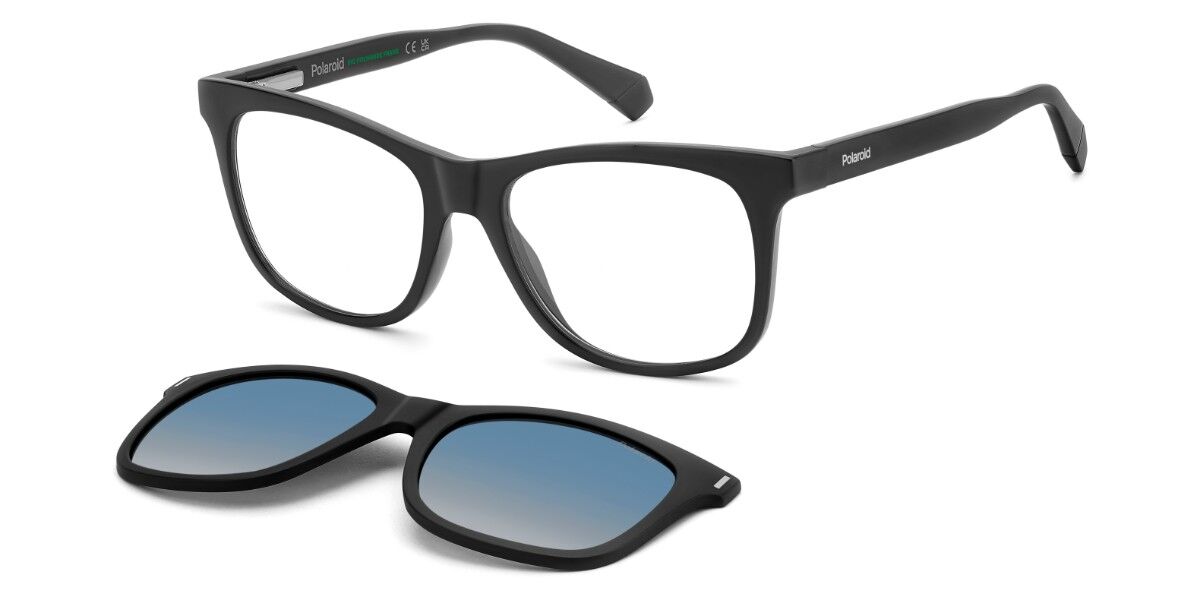 Polaroid PLD 6202/CS with Clip-On 003/Z7, Black frame