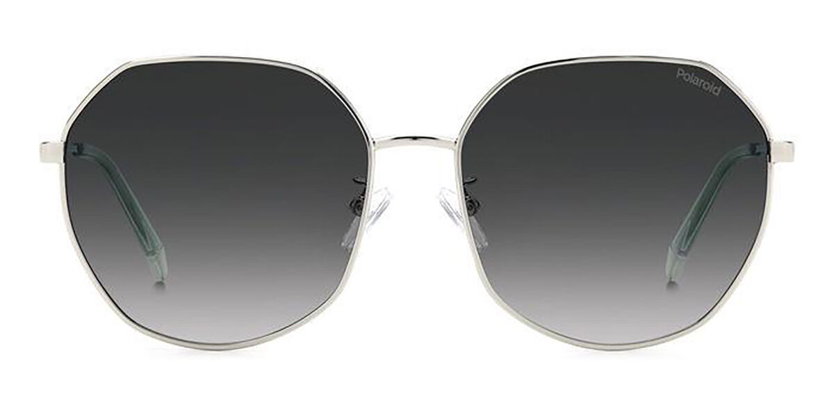 Polaroid PLD 4140/G/S/X Asian Fit Polarized 010/WJ, Silver frame, Gradient Grey lenses