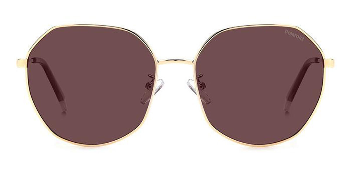 Polaroid PLD 4140/G/S/X Asian Fit Polarized S9E/KL, Gold frame, Purple lenses