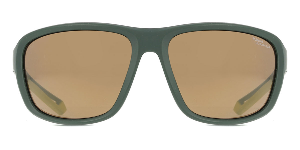 Polaroid PLD 7049/S Polarized GP7/VV, Green frame, Gold lenses