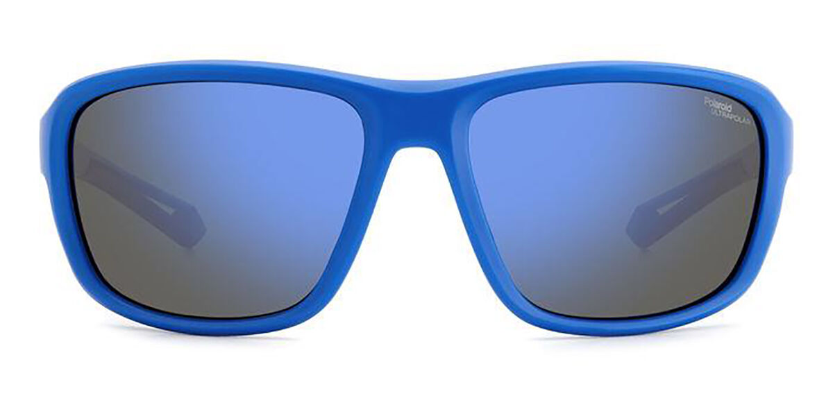Polaroid PLD 7049/S Polarized FLL/QG, Blue frame, Blue Grey lenses