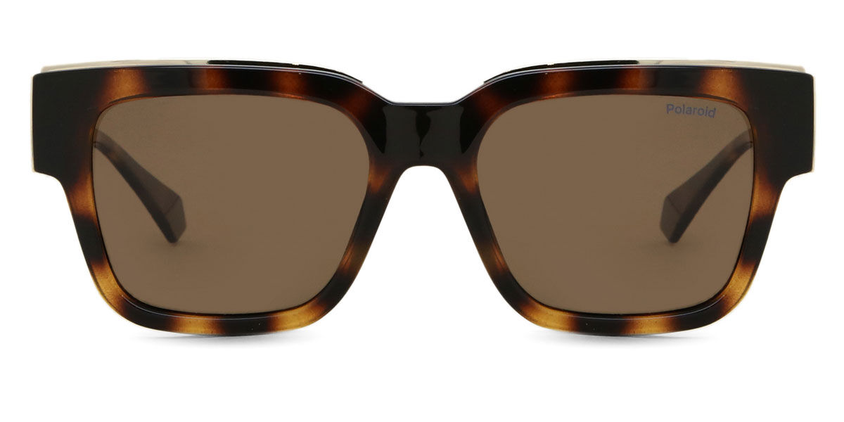 Polaroid PLD 6198/S/X 086/SP, Tortoiseshell frame, Brown lenses