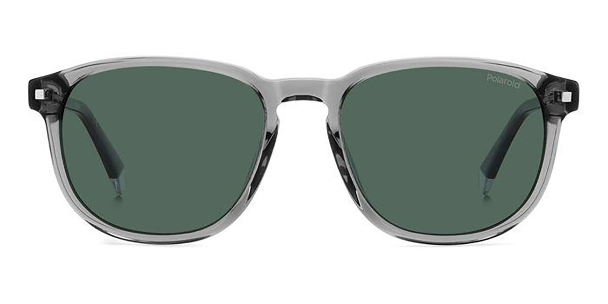 Polaroid PLD 4117/G/S/X Asian Fit Polarized KB7/UC, Grey frame, Green lenses