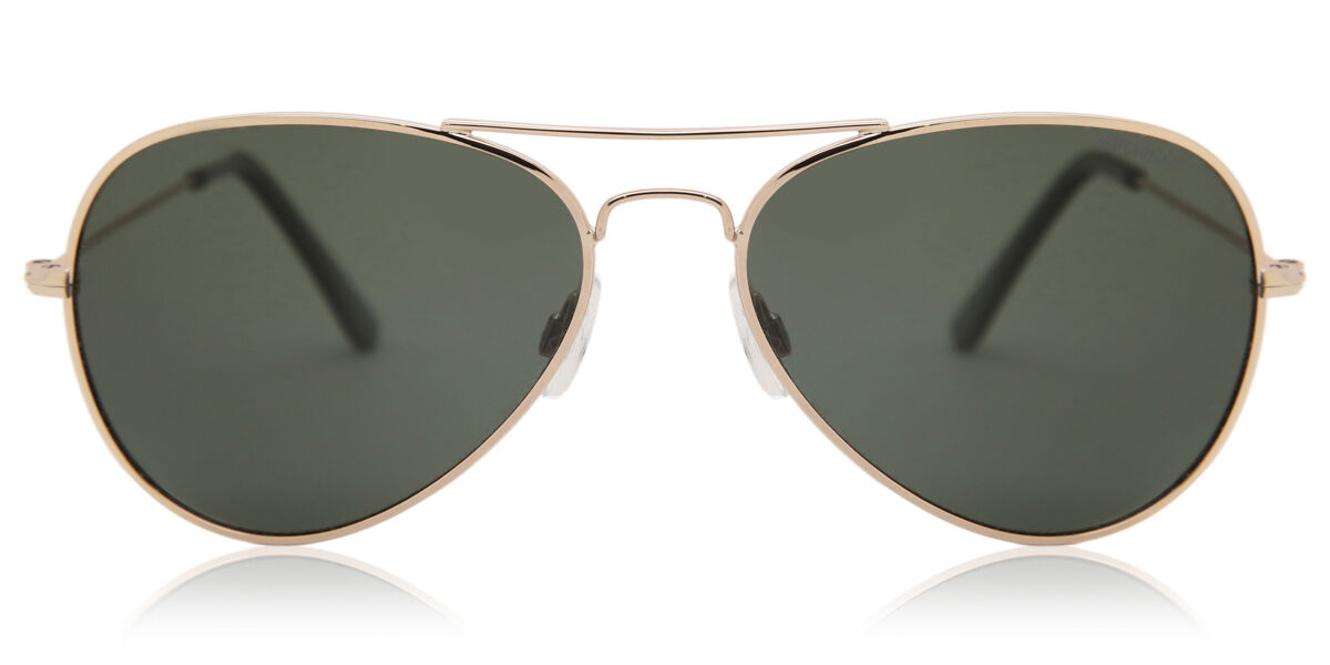Polaroid 04213 Polarized 00U/H8, Gold frame, Green lenses