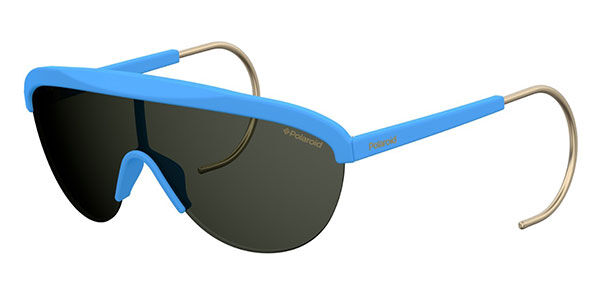 Polaroid PLD 6037/S Polarized RCT/M9, Blue frame, Green lenses