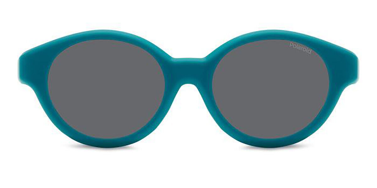 Polaroid PLD K007 CL-ON Clip-on Only Kids Polarized DLD/M9, Green frame, Grey lenses