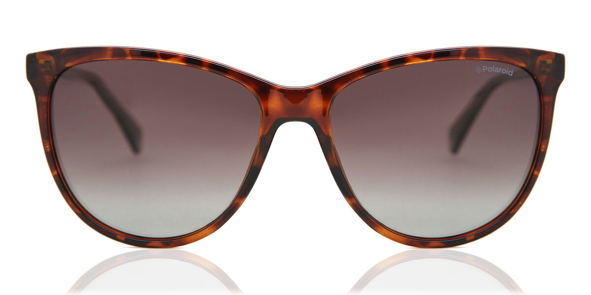 Polaroid PLD 4066/S Polarized 086/LA, Tortoiseshell frame, Brown lenses