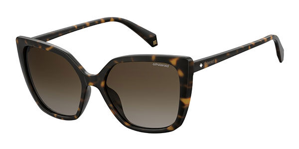 Polaroid PLD 4065/S Polarized 086/LA, Tortoiseshell frame, Brown lenses