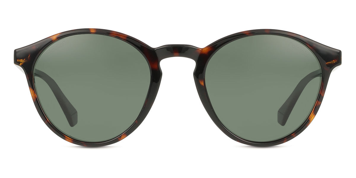 Polaroid PLD 4153/S Polarized 086/UC, Tortoiseshell frame, Green lenses