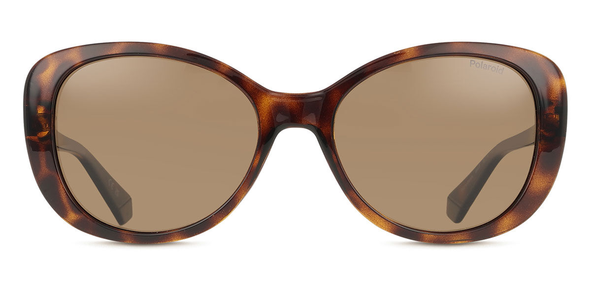 Polaroid PLD 4154/S/X Polarized 086/SP, Tortoiseshell frame, Brown lenses