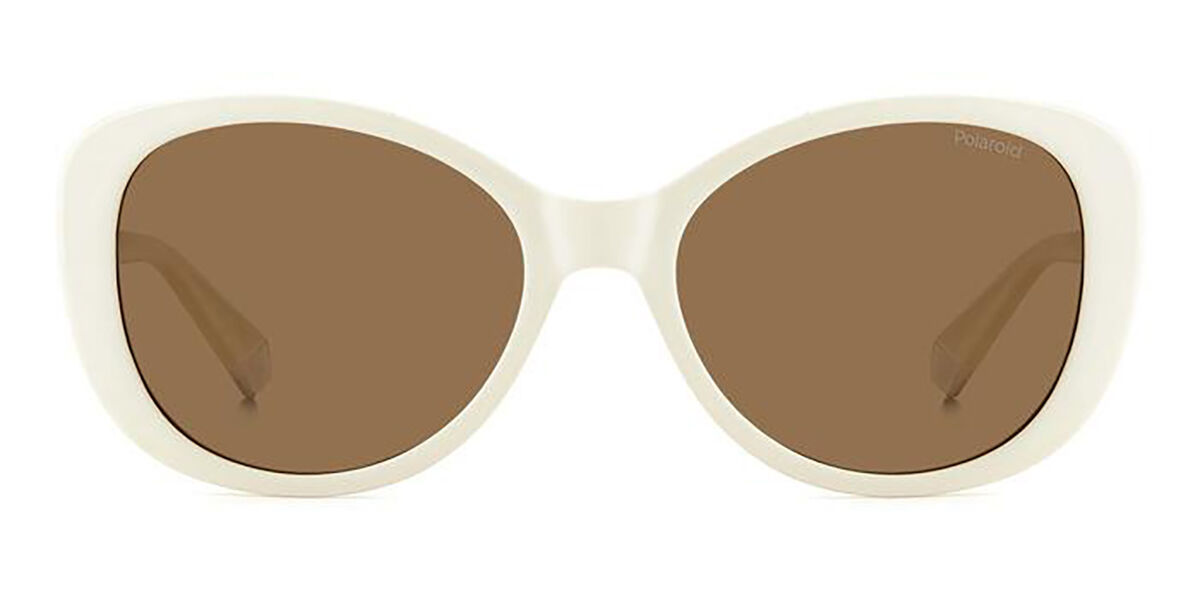 Polaroid PLD 4154/S/X Polarized VK6/SP, White frame, Brown lenses
