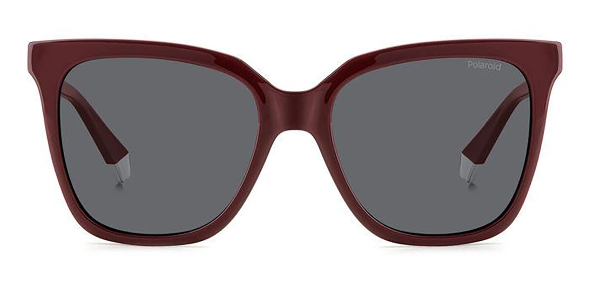 Polaroid PLD 4155/S/X Polarized LHF/M9, Burgundy frame, Grey lenses