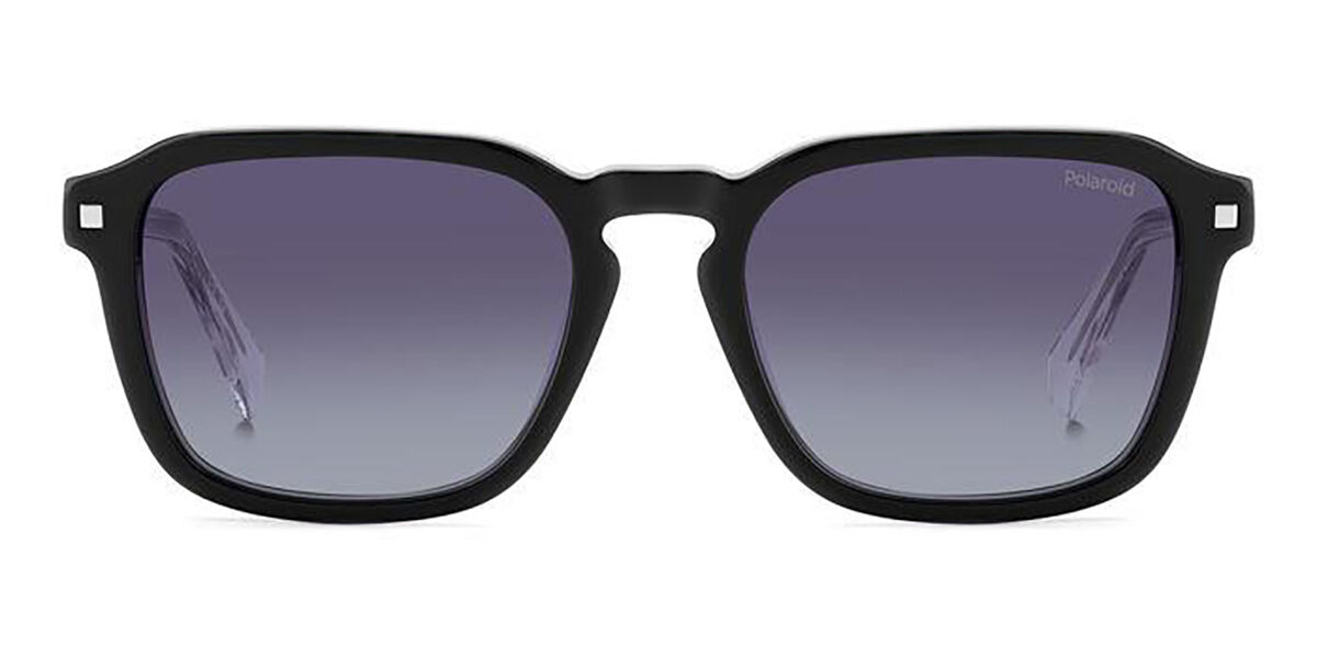 Polaroid PLD 4156/S/X Polarized 0WM/WJ, Black frame, Gradient Purple lenses