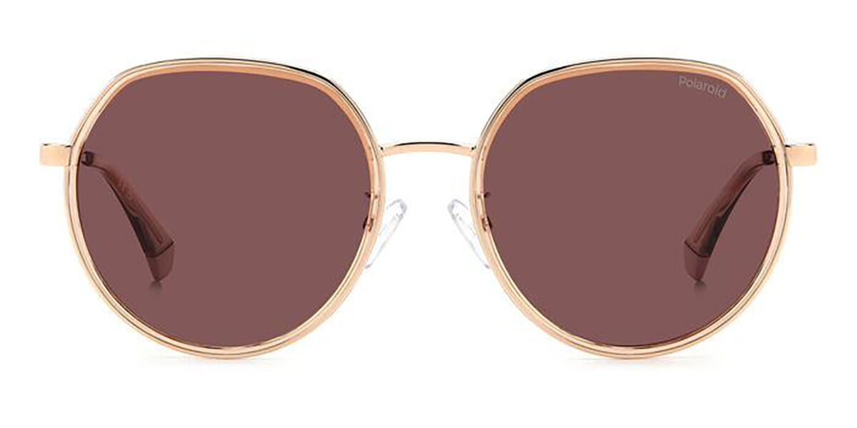 Polaroid PLD 4160/G/S/X Asian Fit Polarized DDB/KL, Gold frame, Brown lenses