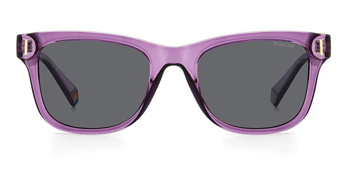 Polaroid PLD 6206/S Polarized B3V/M9, Purple frame, Grey lenses