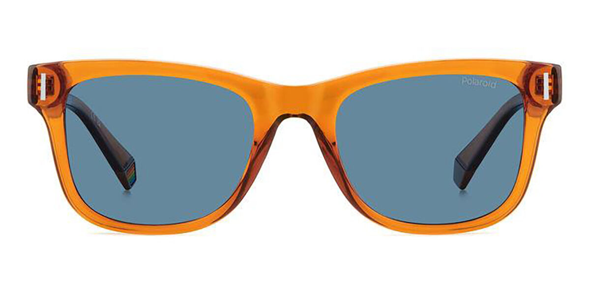 Polaroid PLD 6206/S Polarized L7Q/C3, Orange frame, Blue lenses
