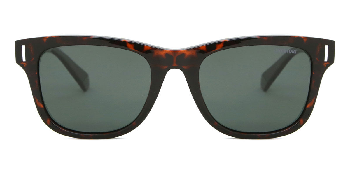Polaroid PLD 6206/S Polarized 086/UC, Tortoiseshell frame, Green lenses